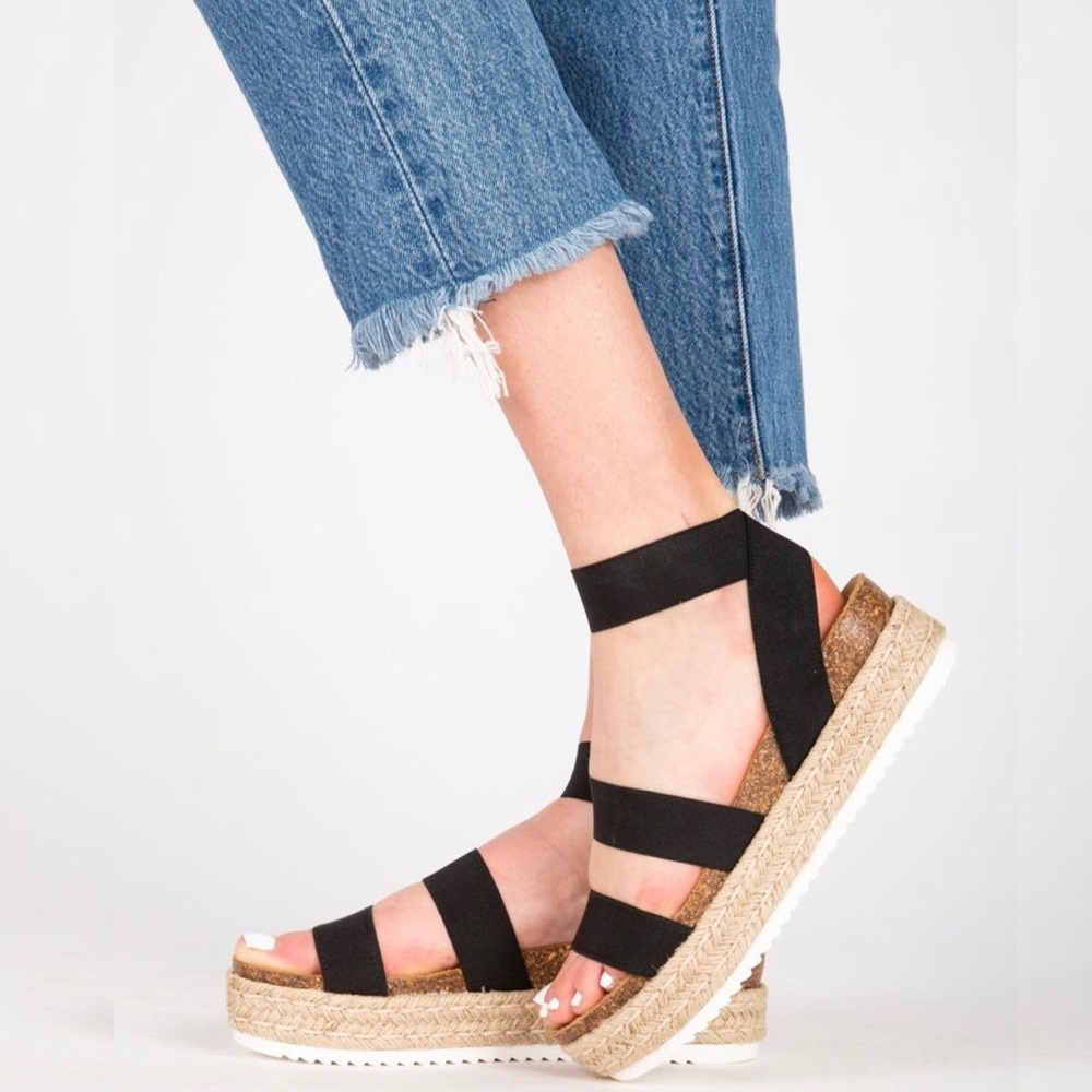 📣 “Sophia” black espadrilles - Picture 4 of 8